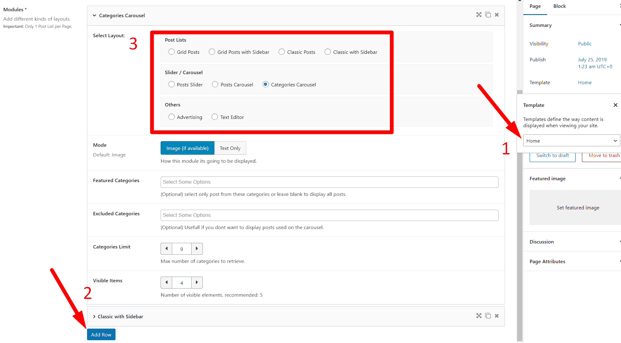 Home Page Builder
