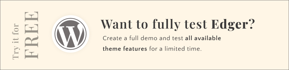 Edger - Modern & Lightweight Blog for WordPress - 2